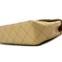 Chanel Classica Pelle Tortora