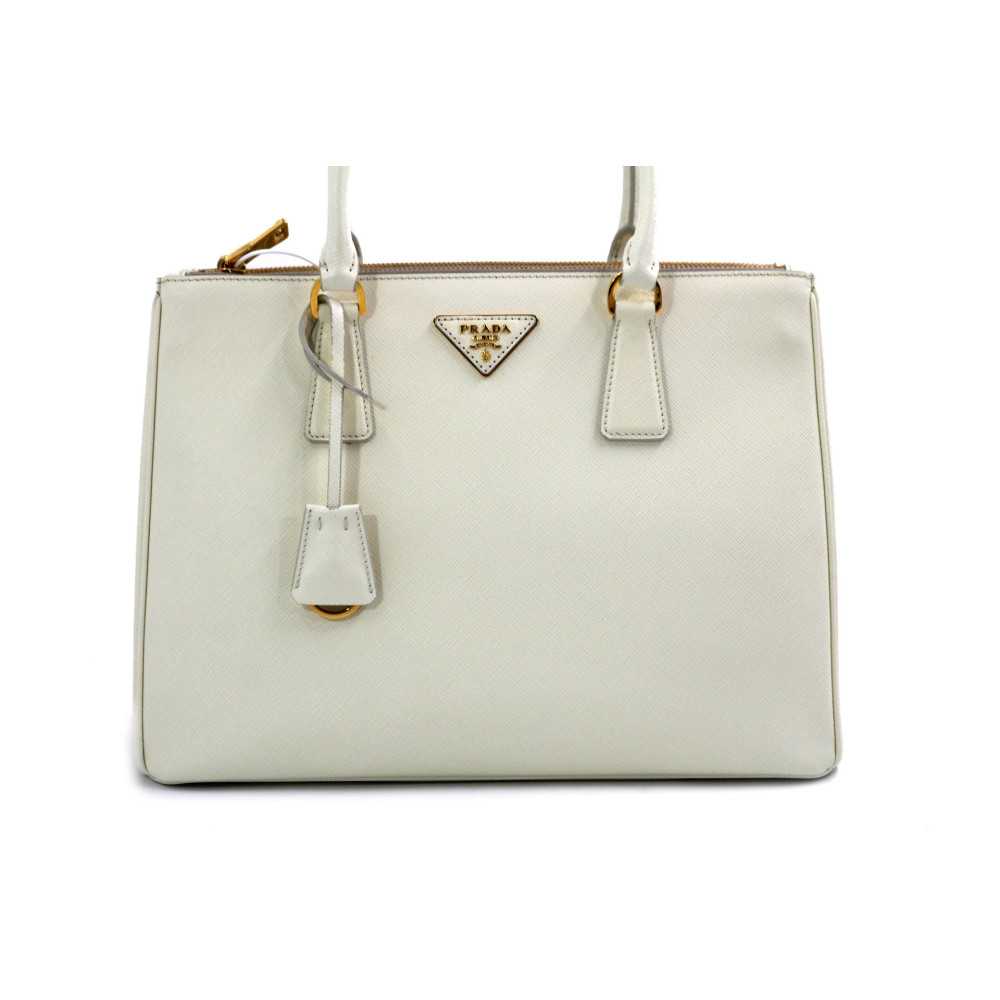 Prada Galleria Pelle Bianca
