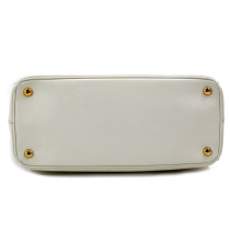 Prada Galleria Pelle Bianca