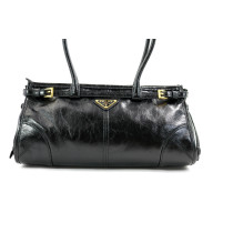 Prada Bonnie Medium Pelle Nera