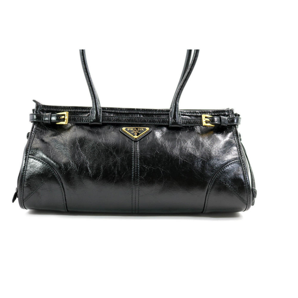 Prada Bonnie Medium Pelle Nera