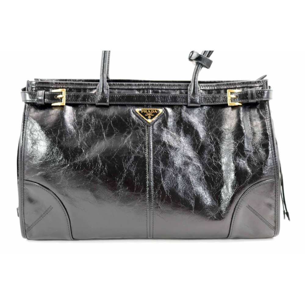 Prada Bonnie Large Pelle Nera