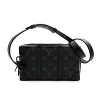 Louis Vuitton Wallet Soft Trunk Pelle Nera