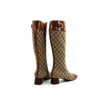 Gucci Stivali Ellis GG Beige