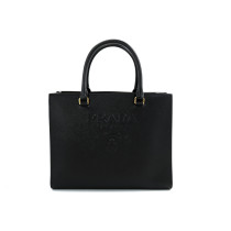 Prada Shopping Pelle Nera