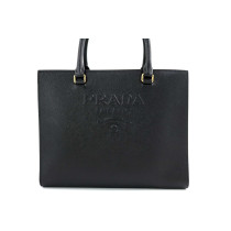Prada Shopping Pelle Nera