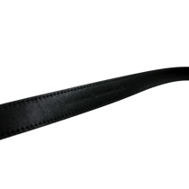 Saint Laurent Cintura Cassandre Pelle Nera