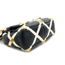 Valentino Roman Stud Pelle Nera e Bianca
