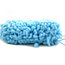 Bottega Veneta Pouch Pochette Nylon Azzurro