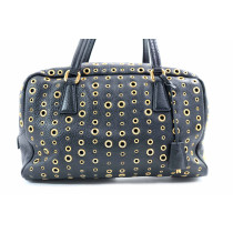 Prada Grommet Pelle Nera