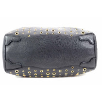 Prada Grommet Pelle Nera