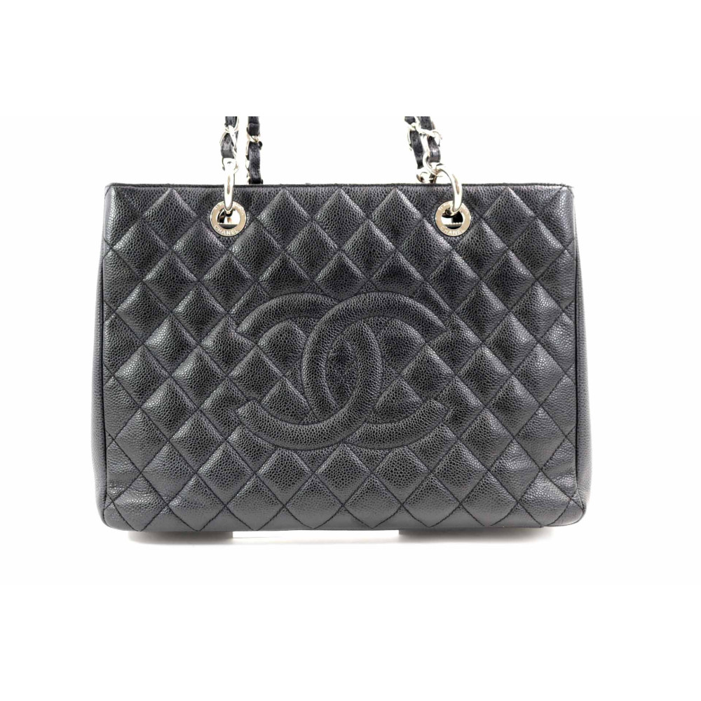 Chanel GST Pelle Caviar Nera