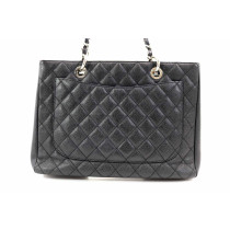 Chanel GST Pelle Caviar Nera