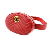 Gucci Marsupio Marmont Pelle Matelasse Rossa