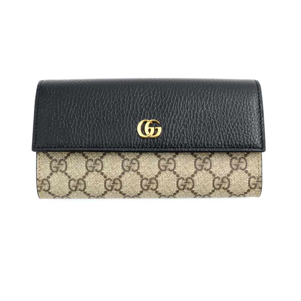 Gucci Portafoglio Marmont Continental GG Beige