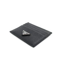 Prada Portacarte Pelle Saffiano Nero