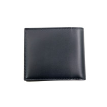 Dolce & Gabbana Portafoglio Bi-Fold Pelle di Vitello Blu