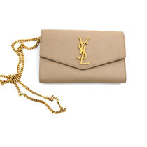 Saint Laurent Pochette Pelle Cipria