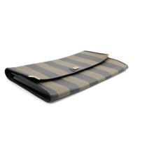 Fendi Busta Vintage Tela Marrone e Nera