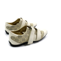 Gucci Sneakers GG Beige e Pelle