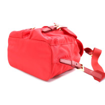 Prada Zaino Re - Edition Tela Vela Rossa