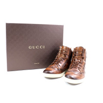 Gucci Sneakers Pelle Cuoio