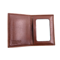 Valentino Portadocumenti Pelle Marrone