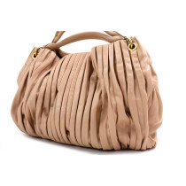 Miu Miu Shopping Pelle Beige