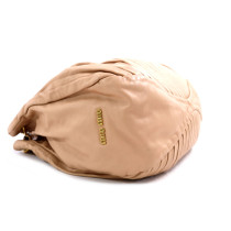 Miu Miu Shopping Pelle Beige