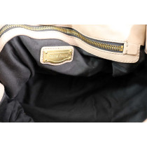 Miu Miu Shopping Pelle Beige