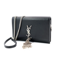 Saint Laurent Kate Pon Pon Pelle Nera