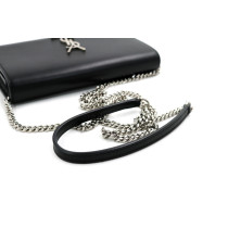 Saint Laurent Kate Pon Pon Pelle Nera