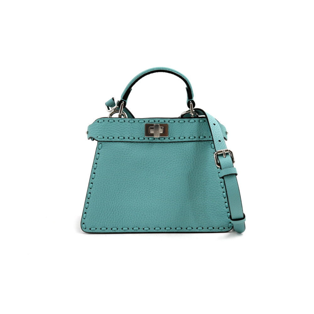 Fendi Peekaboo IseeU Petite Cuir Tiffany