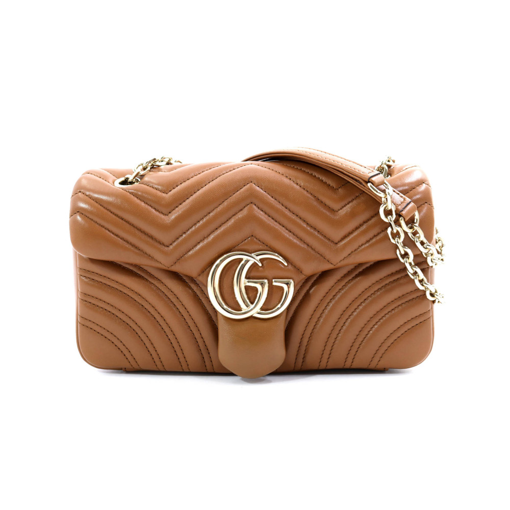 Gucci Marmont Pelle Marrone