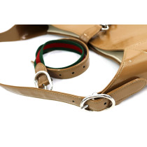 Gucci Jackie Pelle Marrone