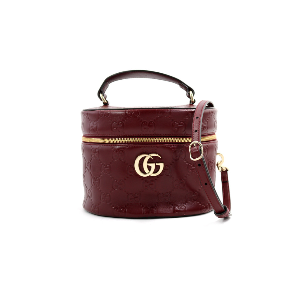 Gucci Vanity Pelle Bordeaux