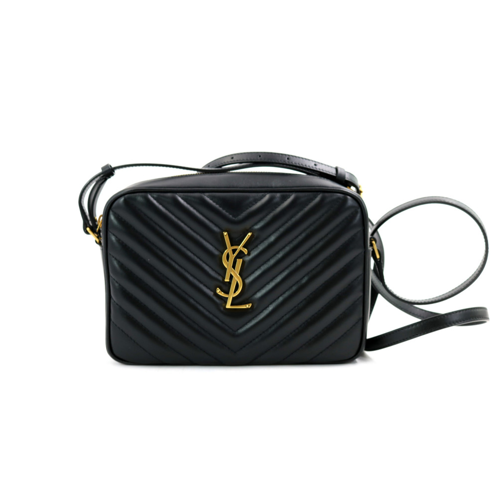 Saint Laurent Camera Bag Lou Pelle Nera