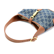 Gucci Jackie Denim Blu