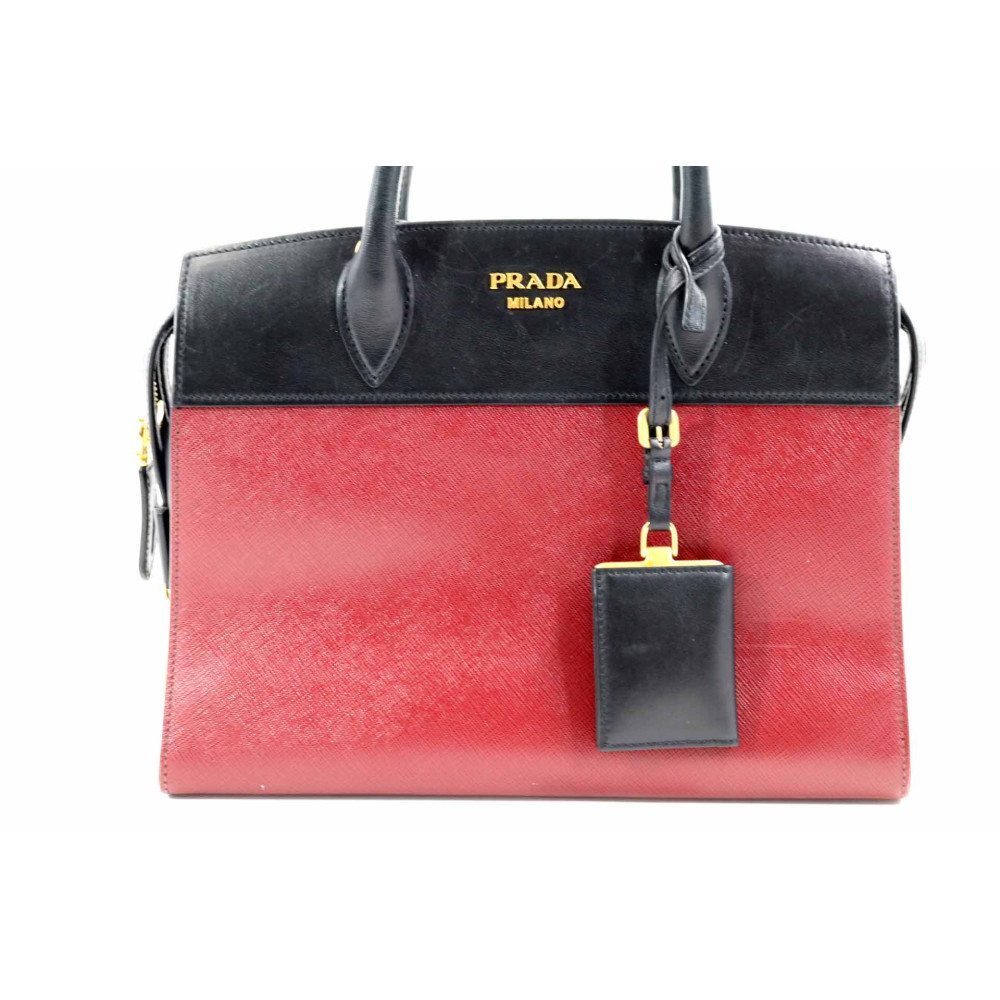 Prada Esplanade Pelle Nera e Rossa