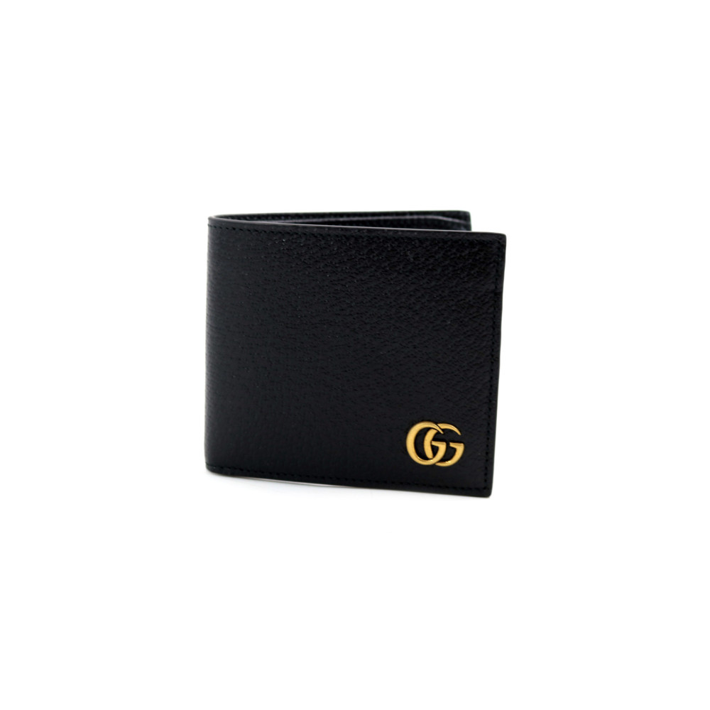 Gucci Portafoglio Bi-Fold Pelle Nera