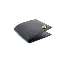 Gucci Portafoglio Bi-Fold Pelle Nera