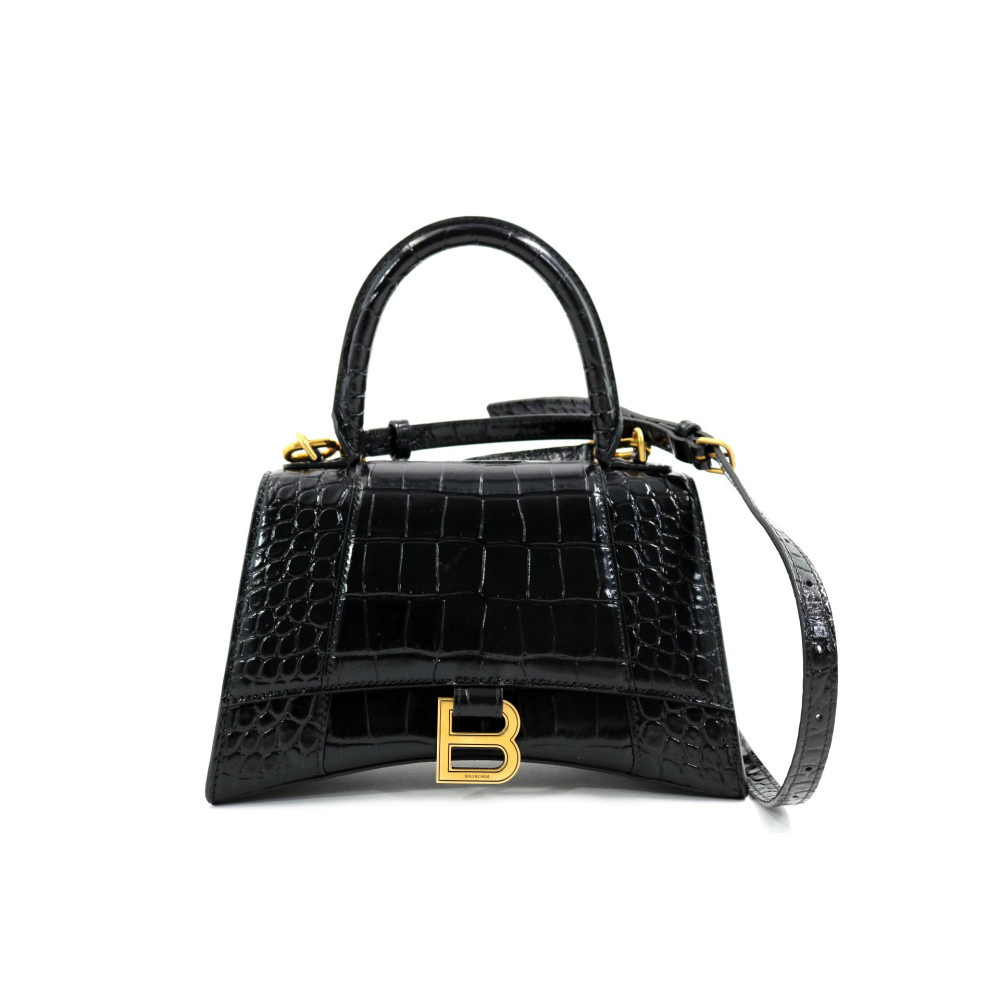 Balenciaga HourGlass Pelle Nera