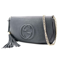 Gucci Soho Long Flap Pelle Nera
