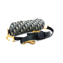 Dior Saddle Tela Jaquard Oblique Blu