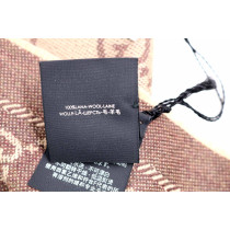 Gucci Sciarpa Lana Marrone