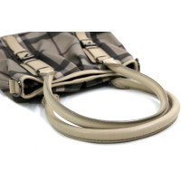 Burberry Shopping North Field Tela Cerata Grigio Smoke Check