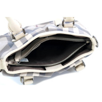 Burberry Shopping North Field Tela Cerata Grigio Smoke Check