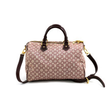Louis Vuitton Bauletto Tela Bordeaux