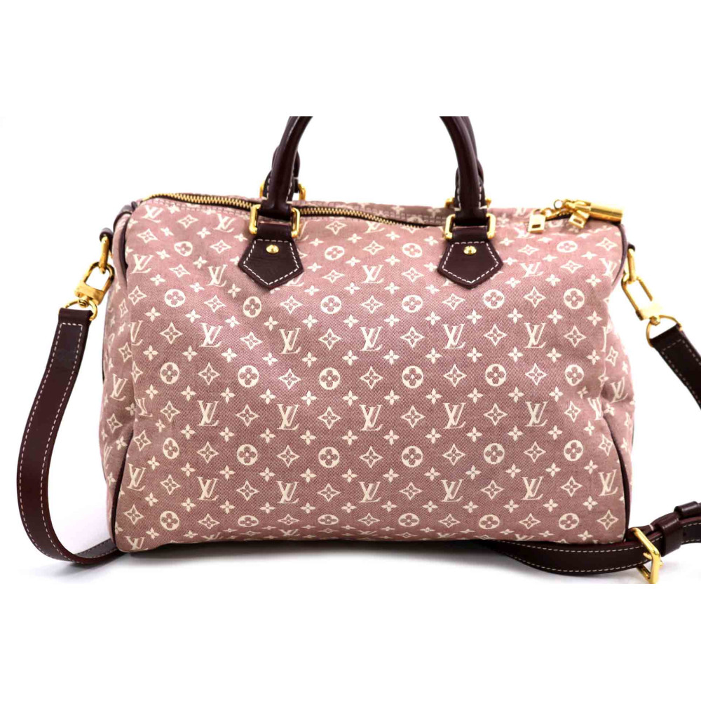 Louis Vuitton Bauletto Tela Bordeaux