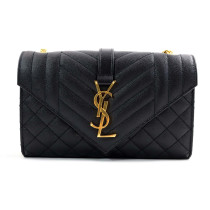 Saint Laurent Envelope Small Pelle Nera